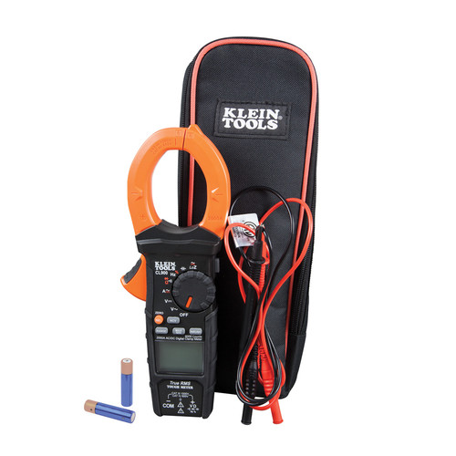 Clamp Meters | Klein Tools CL900 2000 Amp Digital AC Low Impedance Cordless Auto-Range Clamp Meter Kit image number 0