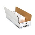  | Bankers Box 00006 Liberty 9 in. x 24 in. x 6.38 in. Check and Form Boxes - White/Blue (12/Carton) image number 4