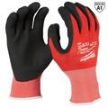 Work Gloves | Milwaukee 48-22-8902B 12-Piece Cut Level 1 Nitrile Dipped Gloves image number 0
