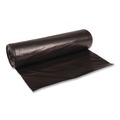 Trash Bags | Boardwalk X8647XKKR01 43 in. x 47 in. 56 gal. 1.6 mil Recycled Low-Density Polyethylene Can Liners - Black (100/Carton) image number 0