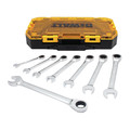 Ratcheting Wrenches | Dewalt DWMT74733 8 Piece Full Polish Ratcheting Combination Wrench Set image number 0