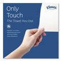 Cleaning & Janitorial Supplies | Kleenex 13254 9.4 in. x 12.4 in. Premiere Folded Towels - White (25/Carton) image number 5