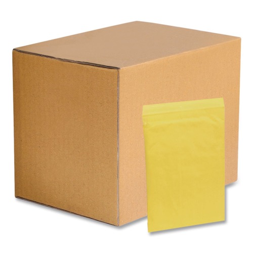 Envelopes & Mailers | Sealed Air 86708 Jiffy #5 Paper Padding Self-Adhesive Closure 10.5 in. x 16 Padded Mailer - Golden Kraft (100/Carton) image number 0