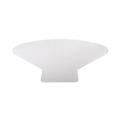 Cleaning & Janitorial Supplies | Deflecto CM14002K SuperMat Frequent Use Medium Pile Carpet L-Shape 60 in. x 66 in. Chair Mat - Clear image number 1