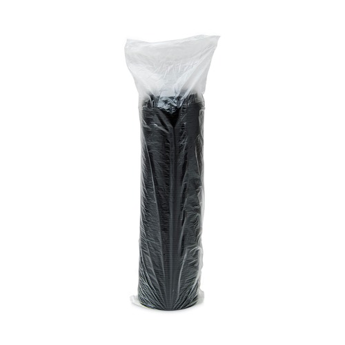Cutlery | Dart 16ELBLK Cappuccino Dome Sipper Lids Fits 12 oz. to 24 oz. Hot Cups - Black (1000/Carton) image number 0