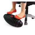 Office Furniture Accessories | Floortex FCDA0716BK AFS-TEX 16 in. x 7 in. x 7 in. Dynamic Foot Rest - Midnight Black image number 4
