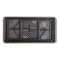 Folding Tables | Iceberg 65507 IndestrucTable 48 in. x 24 in. x 29 in. Commercial Folding Table - Rectangular Charcoal image number 3