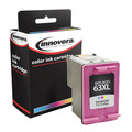 Ink & Toner | Factory Reconditioned Innovera IVR63XLTRI 330 Page-Yield Remanufactured High-Yield Ink Replacement for 63XL (F6U63AN) - Tri-Color image number 0