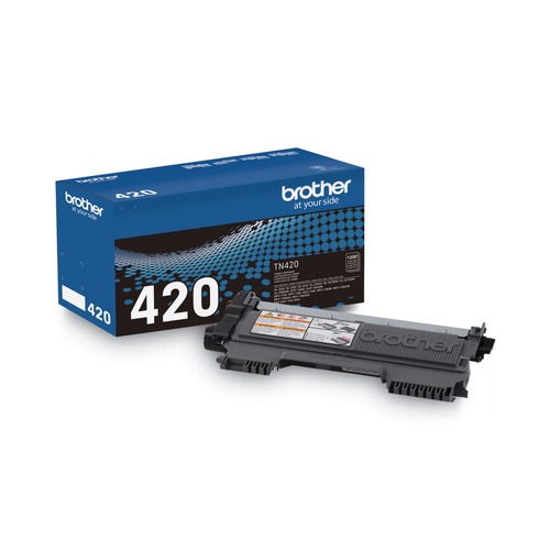 Ink & Toner | Brother TN420 1200 Page-Yield Toner - Black image number 0