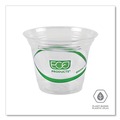  | Eco-Products EP-CC9S-GS 9 oz. GreenStripe Renewable and Compostable Cold Cups - Clear (1000/Carton) image number 1