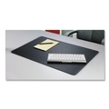 Office Jansan | Artistic LT81-2MS Rhinolin II 36 in. x 24 in. Desk Pad with Antimicrobial Protection - Black image number 2
