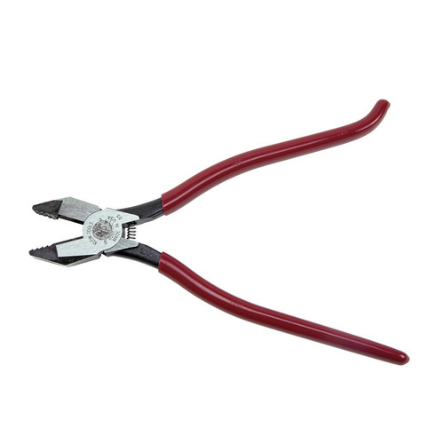 Wire Strippers | Klein Tools D201-7CSTA 9 in. Ironworker's Aggressive Knurl Pliers image number 0