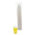  | Boardwalk BWKTRANSCUP7CT 7 oz. Polypropylene Plastic Cold Cups - Translucent (100 Cups/Sleeve, 25 Sleeves/Carton) image number 1