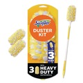 Dusters | Swiffer 80803601 3 Refills and One 6 in. to 3 ft. Pole 360 Heavy Duty Extendable Starter Dusting Kit (4/Carton) image number 1