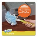Office Jansan | Swiffer 21461BX Dust Lock Fiber Refill Dusters - Light Blue, Lavender Vanilla (10/Box) image number 4