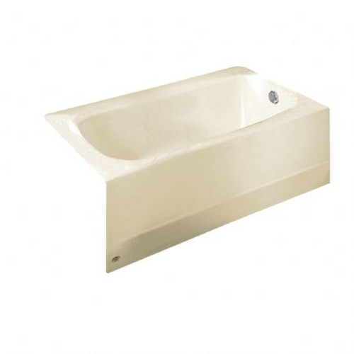 Fixtures | American Standard 2461.002.222 Cambridge 62 in. x 32 in. x 17-3/4 in. Right Hand Outlet Whirlpool & Bathing Pool (Linen) image number 0