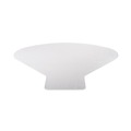 Cleaning & Janitorial Supplies | Deflecto CM14002K SuperMat Frequent Use Medium Pile Carpet L-Shape 60 in. x 66 in. Chair Mat - Clear image number 4