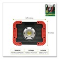 Work Lights | GoGreen Power GG-113-CYWL Cyclops Work Light, Integrated LED Bulb, 6.75 x 2.5 x 5, Red/Black image number 1