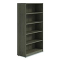Office Filing Cabinets & Shelves | Alera AE1NNN-B36651 TOM 36 in. x 14 in. x 65 in. 5-Shelf Seville Bookcase - Walnut image number 0