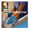 Cleaning Cloths | Clorox Healthcare 30827 12 in. x 11 in. Hydrogen Peroxide Cleaner Disinfectant Wipes - Unscented White (2/Carton) image number 7