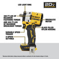 Dewalt DCF922B ATOMIC 20V MAX Brushless Lithium-Ion 1/2 in. Cordless Impact Wrench with Detent Pin Anvil (Tool Only) image number 4