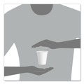 Cups and Lids | SOLO 376W-2050 6 oz. Single-Sided Poly Paper Hot Cups - White (1000/Carton) image number 6