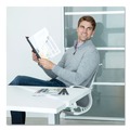 Office Jansan | Fellowes Mfg Co. 5257001 Unpunched 11 in. x 8.5 in. Thermal Binding System Presentation Covers - Clear (10/Pack) image number 3