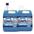Cleaning & Janitorial Supplies | Dawn Professional 80763059 1 gal. Manual Pot and Pan Dish Detergent with Pump - Original Scent (2/Carton) image number 0