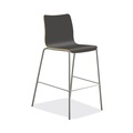 Office Chairs | HON HRUCK5L.S.PR8 Ruck 30 in. Seat Height Supports Up to 300 lbs. Laminate Stool - Charcoal Seat/Back, Silver Base image number 0