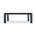 Office Jansan | 3M MS85B 16 in. x 12 in. x 1.75 in. to 5.5 in. 20-lb. Capacity Adjustable Monitor Stand - Black/Silver image number 1