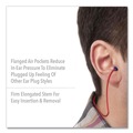 Ear Plugs | Uvex DPAS-30R AirSoft Multiple-Use Earplugs - Red Polycord, Blue (100/Box) image number 4