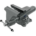 Vises | Wilton 28814 8100M Mechanics Pro Vise with 10 in. Jaw Width, 12 in. Jaw Opening, 360-degrees Swivel Base image number 2