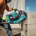 Concrete Saws | Makita GEC01PL 80V max (40V X2) XGT Brushless Lithium-Ion 14 in. Cordless AFT Power Cutter Kit with Electric Brake and 2 Batteries (8 Ah) image number 16