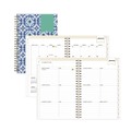  | Blue Sky 101410 8 in. x 5 in. 12-Month (Jan-Dec 2026) Day Designer Tile Weekly/Monthly Planner - Blue/White Cover image number 0