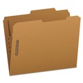 Office Jansan | Pendaflex FK213 2/5-Cut Tabs 2 Fasteners Letter Size Fastener Folders - Kraft Exterior (50/Box) image number 0