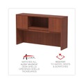  | Alera ALEVA286015MC Valencia Series 58.88 in. x 15 in. x 35.38 in. 4-Compartment Hutch with Doors - Medium Cherry image number 7
