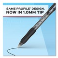  | Paper Mate 2095459 Profile Medium 1 mm Retractable Ballpoint Pen - Black (36/Pack) image number 4
