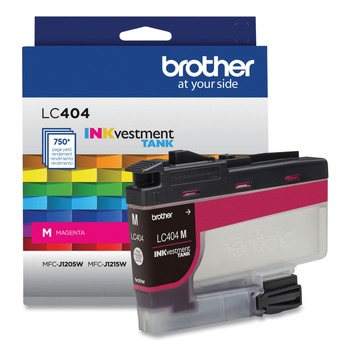 Brother LC404MS INKvestment 750 Page-Yield Ink - Magenta