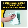 Cleaning & Janitorial Supplies | Rubbermaid Commercial FGQ63000BL00 Executive Series Hygen 16 in. x 16 in. Microfiber Glass Cleaning Cloths - Blue (12/Carton) image number 7