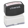  | Universal UNV10065 POSTED Pre-Inked One-Color Message Stamp - Red image number 0