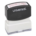Office Jansan | Universal UNV10065 POSTED Pre-Inked One-Color Message Stamp - Red image number 0