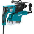 Rotary Hammers | Makita HR2651 7 Amp 1 in. Pistol-Grip Rotary Hammer with HEPA Extractor image number 2