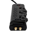  | Innovera IVR71657 10 AC Outlets 6 ft. Cord 2880 Joules Surge Protector - Black image number 1