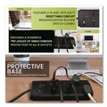 Office Electronics & Batteries | GoGreen Power GG-18316BK 6 ft. Cord 750 Joules 8-Outlet Surge Protector - Black image number 6