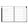 Notebooks & Pads | Blue Sky 134433 11 in. x 8.5 in. (July 2025 to June 2026) Teacher's Solid Black Weekly/Monthly Lesson Planner - Black Cover image number 2