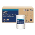 Paper Towels and Napkins | Tork 120133 Advanced 1-Ply 8.25 in. x 11.8 in. Centerfeed Hand Towels - White (6/Carton) image number 2