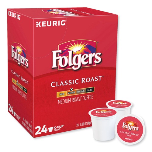 Office Jansan | Folgers 6685 Gourmet Selections Classic Roast Coffee K-Cups (24/Box) image number 0