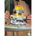 Plunge Base Routers | Dewalt DW618PK 2-1/4 HP EVS Fixed Base & Plunge Router Combo Kit with Hard Case image number 10