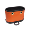 Cases and Bags | Klein Tools 5144BHB 14-Pocket Hard-Body Oval Bucket with Kickstand - Orange image number 2
