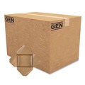 Food Trays, Containers, and Lids | GEN KS10121 Reclosable 54 oz. Paper Take-Out Box - Kraft (200/Carton) image number 0